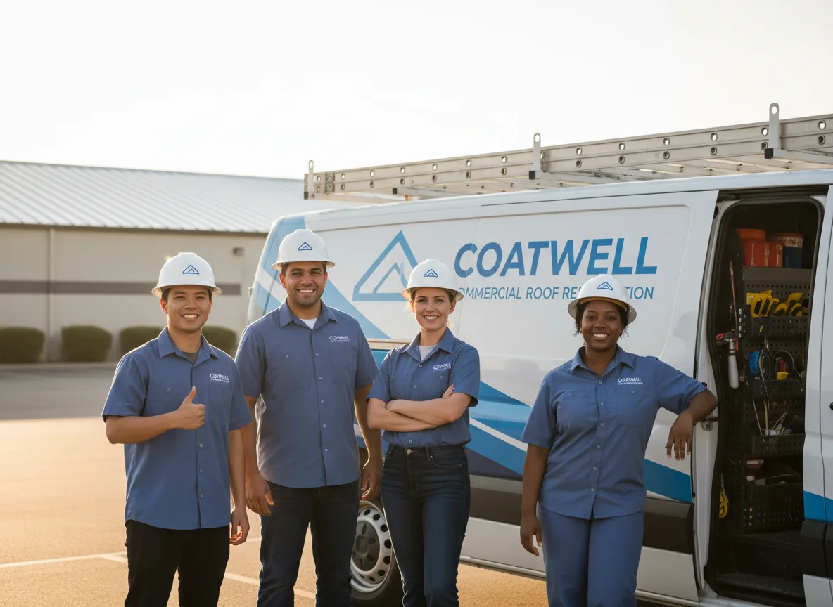 Commercial roof coating company in Manor, TX
